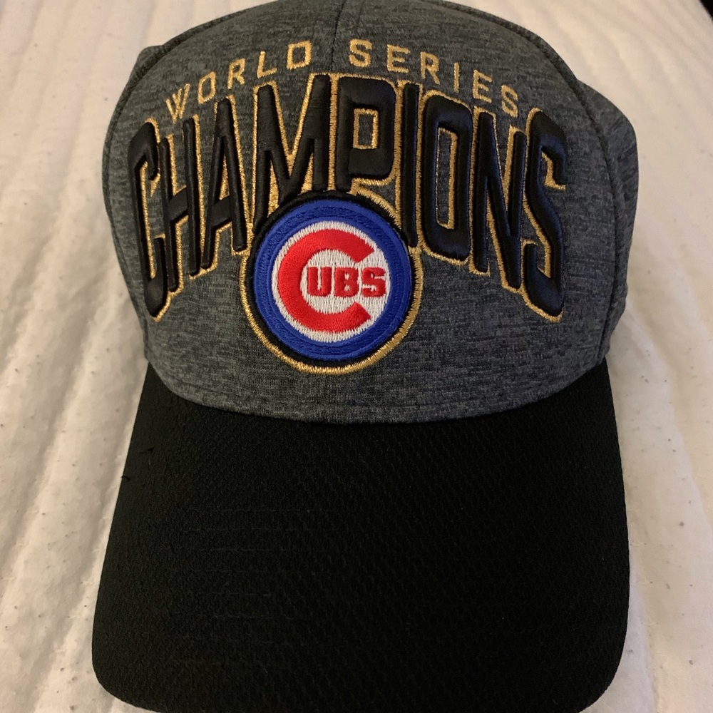 Chicago Cubs World Series Champs Flex Hat